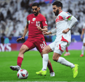 Qatar defeated Lebanon 3-0